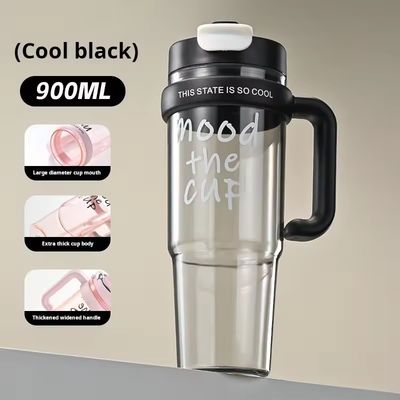 Plastic Water Cup 900ml BPA Free Spray Bottle for Girls Outdoor Sports and Travel
