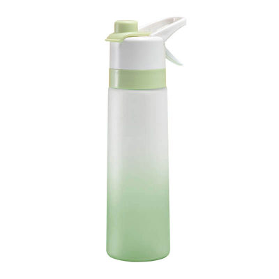 Outdoor Fitness Space 156g Large-Capacity Gradient Color Sports Water Cup with Straw