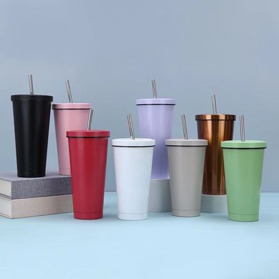 Double Wall Insulated 304 Stainless Steel Coating Tumbler WITH LID for Hot and Cold Wine