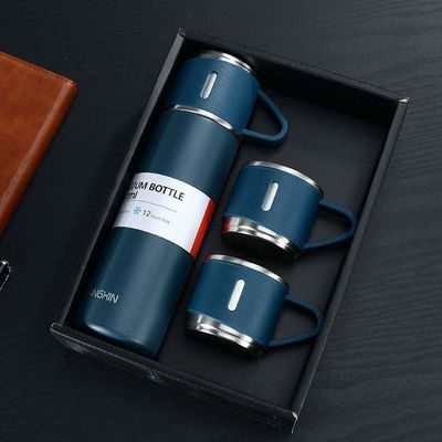Custom Printing Logo 500ml Water Bottles with Insulated Stainless Steel Vacuum Flasks