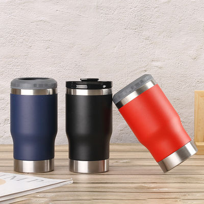 Function Keeping Drink Cold Custom Logo Sublimation Skinny Beer Can Cooler with Opener