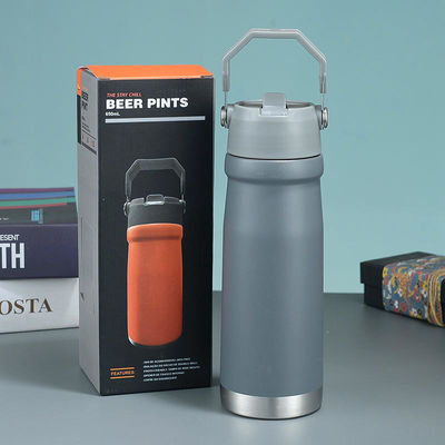Custom Logo Insulated Stainless Steel Hot Water Bottle in 7 Colors or Custom Design