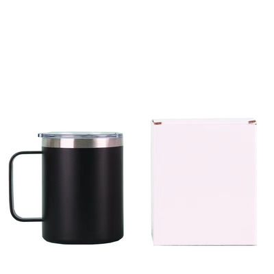Customizable Logo Stainless Vacuum Water Cup with Handle and Double-Layer Insulation