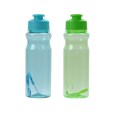 Unisex Sport Custom Logo BPA Free Plastic Drinking Water Bottles WITH LID for Accessories