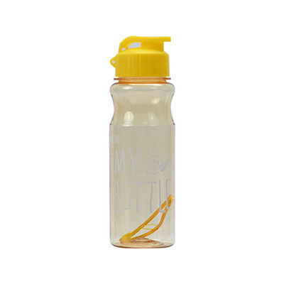 500ML PET BPA Free Cup Plastic Drinking Water Bottles With Strap for Fitness Routines