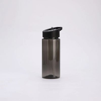 Leak-proof and Infuser Design Transparent Summer Plastic Water Bottle with Straw