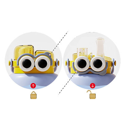 Stainless Steel Cute Insulated Water Bottle with Handle Big Eyes and Big Belly