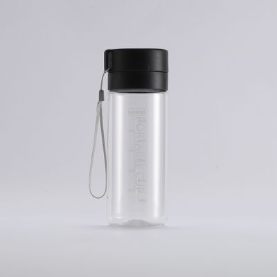 TOUR Recyclable Pastic 600ml 800ml Water Bottle With Time Marker for Outdoor Activity