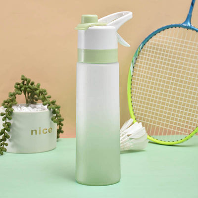 25oz BPA Free Leak Proof Sports Spray Plastic Water Bottle with Spray Mist Continuous