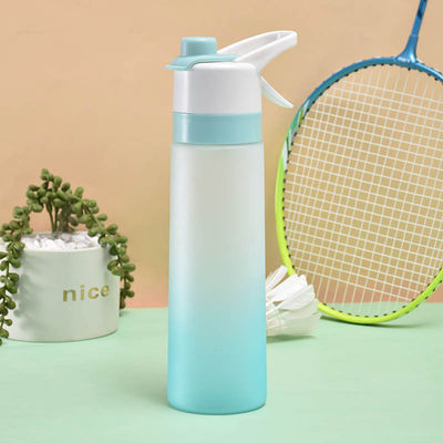 156g Plastic Water Bottle BPA-Free Straight Mug Portable Gradient Color Cup for Kids