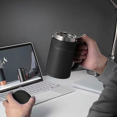 Stainless Steel Travel Mug with Handle Enjoy Your Favorite Beverages Anytime Anywhere