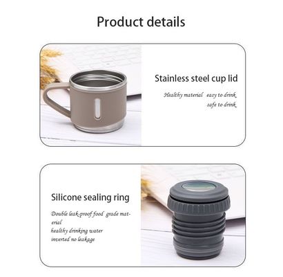 Advantage Gift Box Package 500ml Stainless Steel Thermos Flask Set for Business Gifts