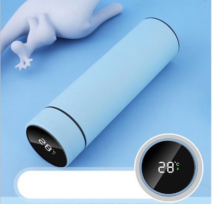 Custom Logo Thermos WITH LID Stainless Steel LED Water Bottle With Temperature Display