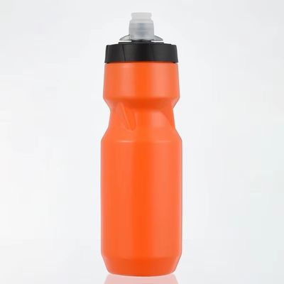 Customized Logo Acceptable 700ml PE Plastic Sports Water Bottle With Dust Cover