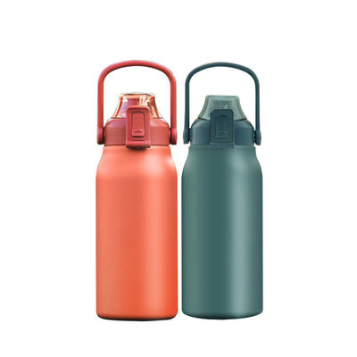 Stainless Steel Smart Water Bottle Designer 1700ml Capacity with Time Marker and Li