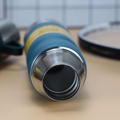 680ml Stainless Steel Vacuum Flask Set Perfect for Business Promotion 3 Lids Included