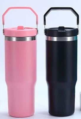 Forest Sublimation Sport Tumbler WITH LID and Handle for 30oz Capacity Bulk Purchase