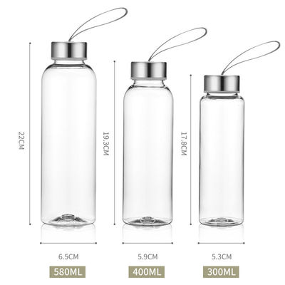 Custom Pattern 300ml 400ml 500ml Plastic Bottle for Outdoor Sports and Travel Efficiency
