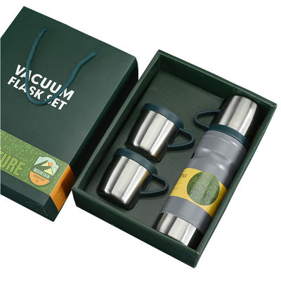 Thermal Insulation Performance 12-24 hours Vacuum Flask Thermos Mug Gift Set for All