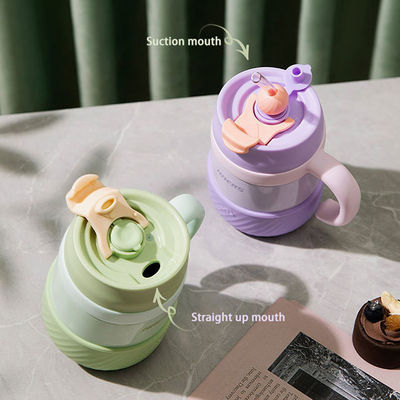 Stylish and Practical Double Wall Pastel Stainless Steel Mug for Children's Presents