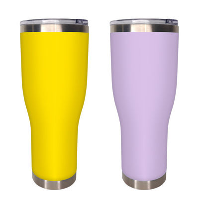 40oz Powder Coated Tumbler Stainless Steel Vacuum Insulated for Hot and Cold Beverages