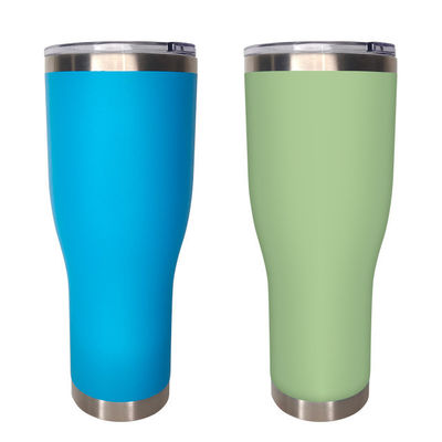 40oz Powder Coated Tumbler Stainless Steel Vacuum Insulated for Hot and Cold Beverages