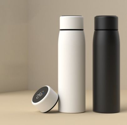 380ml LED Temperature Display Smart Bottle Portable and Custom Pattern Tumblers Cups