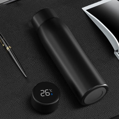 380ml LED Temperature Display Smart Bottle Portable and Custom Pattern Tumblers Cups