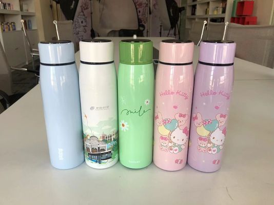 380ml LED Temperature Display Smart Bottle Portable and Custom Pattern Tumblers Cups