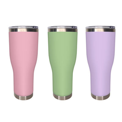 Modern Design 40oz Stainless Steel Double-Walled Tumbler for Customizable Coffee Mug