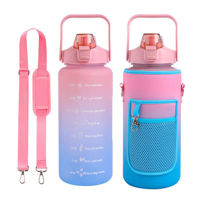 Thermal Insulation Performance None 2000ml Water Bottle with Neoprene Sleeve and Strap