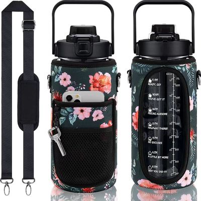 Thermal Insulation Performance None 2000ml Water Bottle with Neoprene Sleeve and Strap
