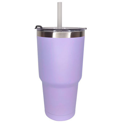 Modern Design 30oz Stainless Steel Double-Walled Tumbler for Stocked Office/Car/Home