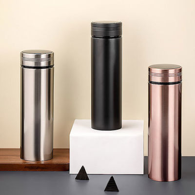 Custom Logo Straight Cup Smart Insulated Water Bottle for Business Gifts Occasion