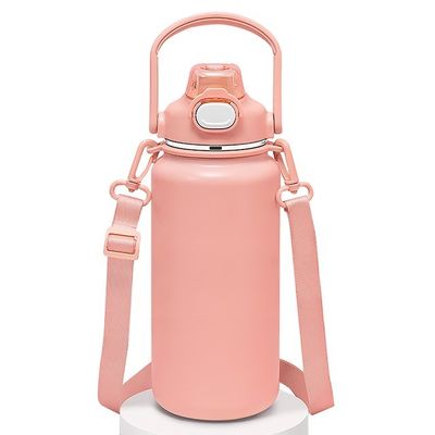 Straight Cup 2022 Stainless Steel Insulated Kids School Water Bottle Cartoon Cute Children 12oz Portable Double Wall Vacuum Thermoses Cup
