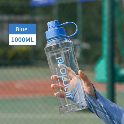 Not Equipped 1000ml PC Plastic Water Cup for Transparent Small Mouth Drinking Bottle