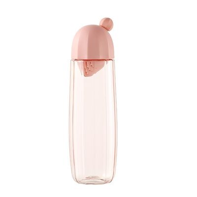 Custom Logo Water Bottle WITH LID Cute Leak Proof Mug for School Outdoor Travel