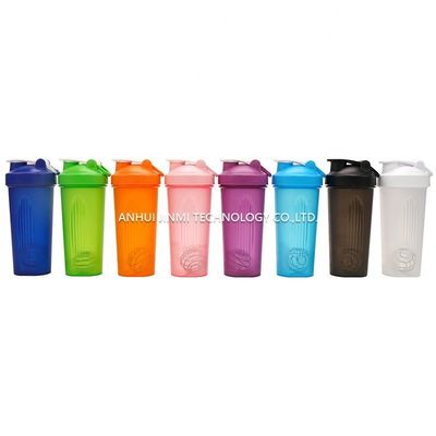 400ml/600ml Protein Fitness Gym Water Bottle with Stainless Ball and Customized Color