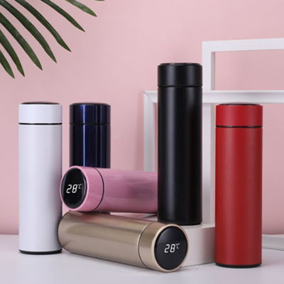 17oz 500ml Custom Stainless Steel Termos Vacuum Insulated Water Bottle Classical Style
