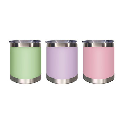 Modern Design 12oz Stainless Steel Tumbler with Double Wall Vacuum Insulation and Lid