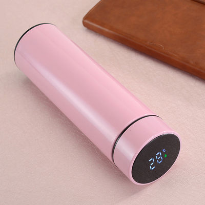 Not Inverted Classical Style 500ml Termo Vacuum Thermos Flask with LED Temperature Display
