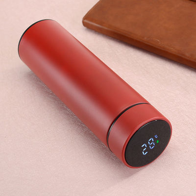 Not Inverted Classical Style 500ml Termo Vacuum Thermos Flask with LED Temperature Display