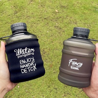 Direct Drinking 650ml Custom Logo Portable Sport Tumbler with Handle Cute Design