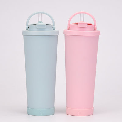Stainless Steel Reusable Tea Coffee Travel Mug WITH LID Customized Logo Acceptable