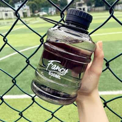650ml Mini Bucket Plastic Water Bottle for Eco Friendly Sports Bottles Boiling Water