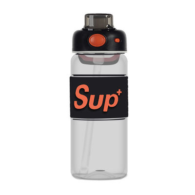 Unisex 178g and 194g Large Capacity Sports Gym Tritan Water Bottle With Straw Infuser