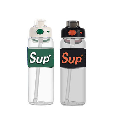 650ml and 780ml Capacity Cool Design Slim Water Bottles with 2 Way Lid Set