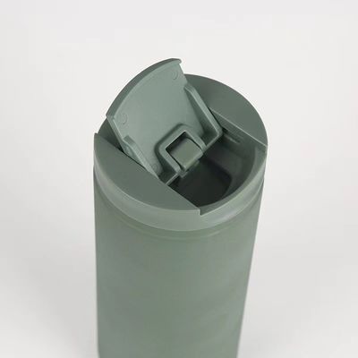 White 400ml Custom Logo Double Wall Stainless Steel Coffee Water Bottle Vacuum Flasks Thermos
