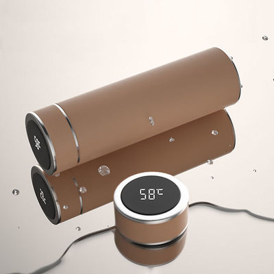Stainless Steel Digital Smart Water Bottle with Custom Logo LED Temperature Display