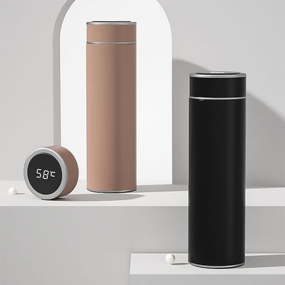 Stainless Steel Digital Smart Water Bottle with Custom Logo LED Temperature Display